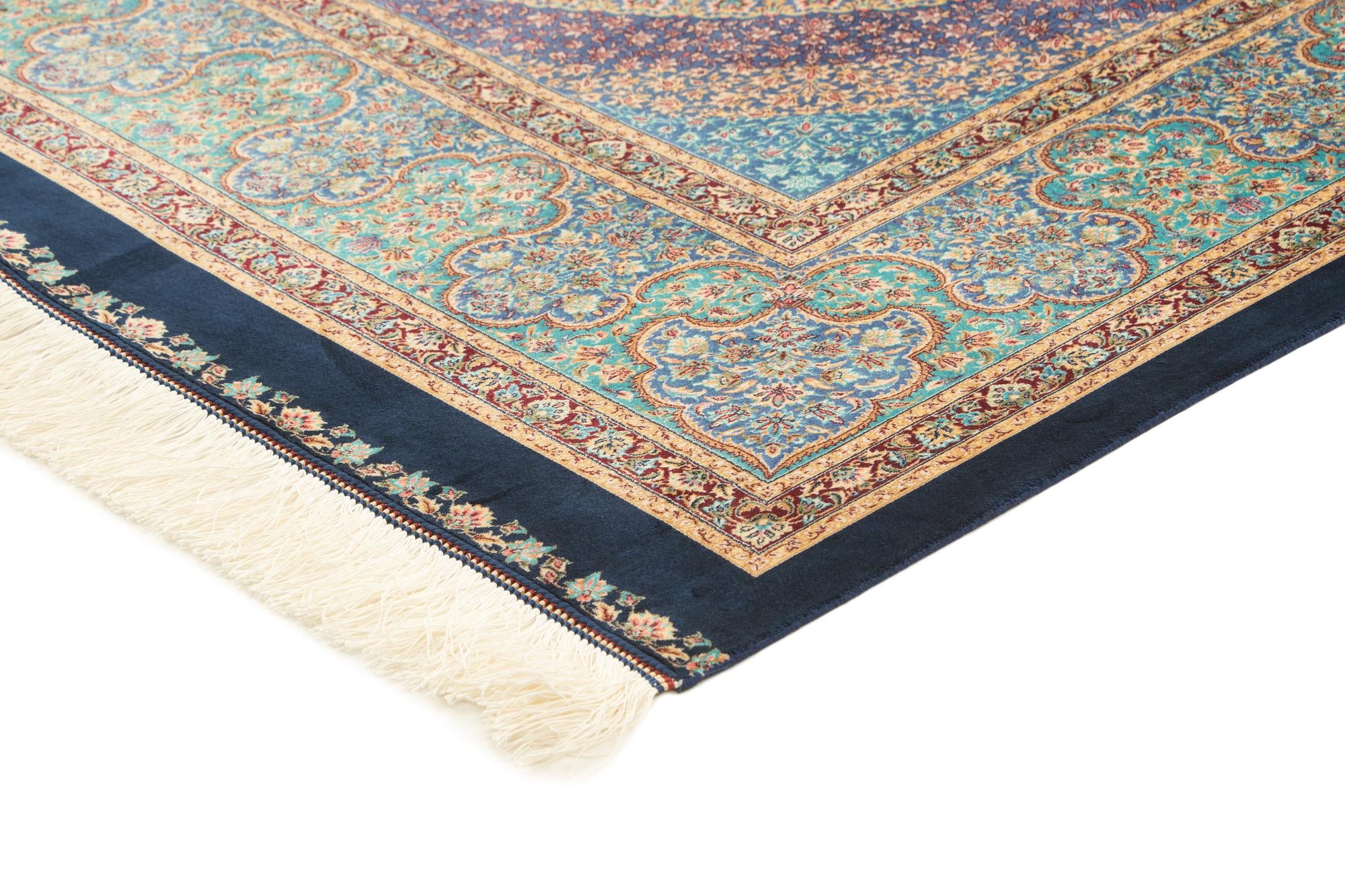 4' 9 x 7' 5 Ghom Design Rug