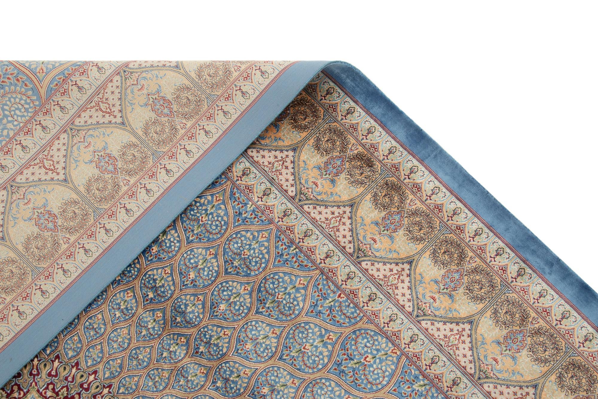 4' 10 x 7' 5 Ghom Design Rug