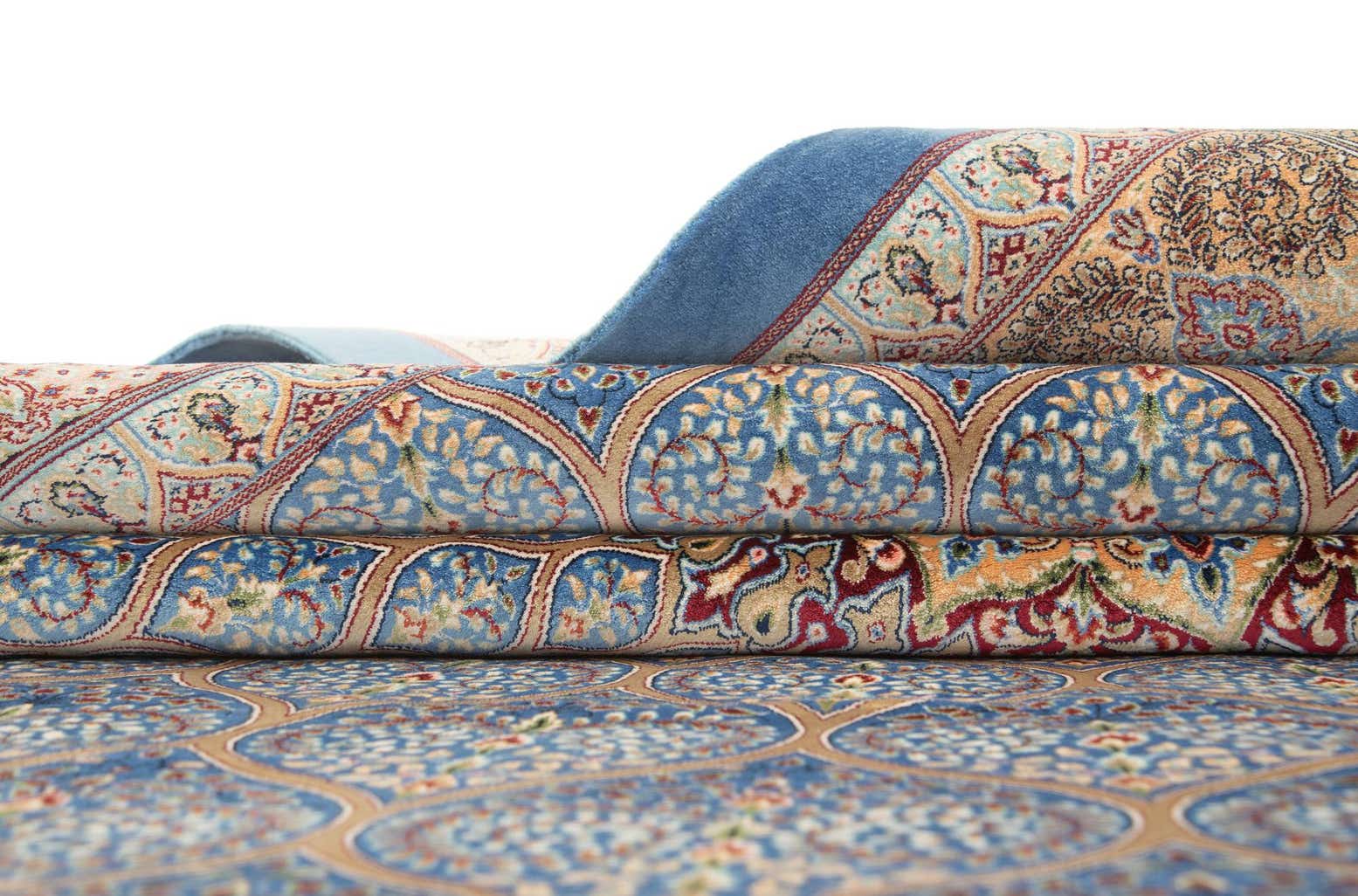 4' 10 x 7' 5 Ghom Design Rug