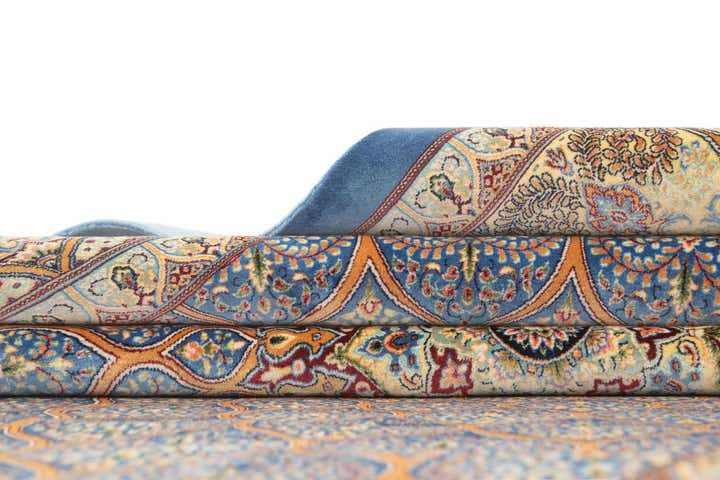 4' 9 x 7' 6 Ghom Design Rug