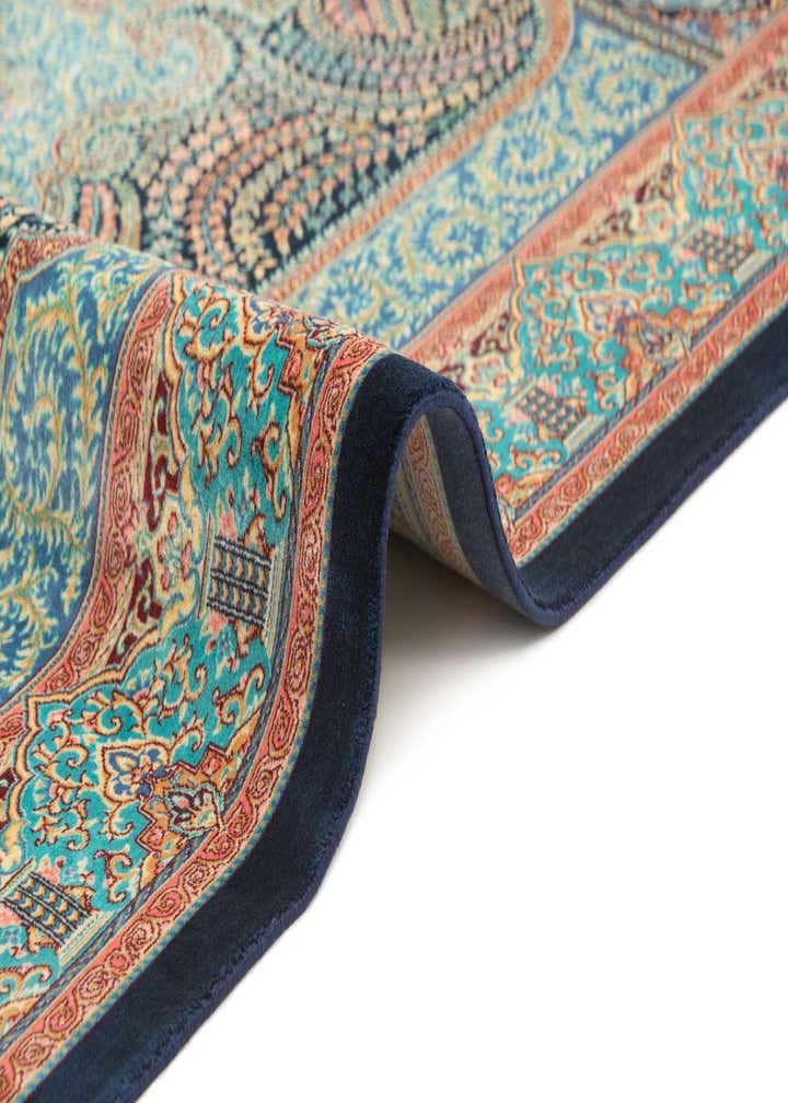 3' 3 x 4' 10 Ghom Design Rug