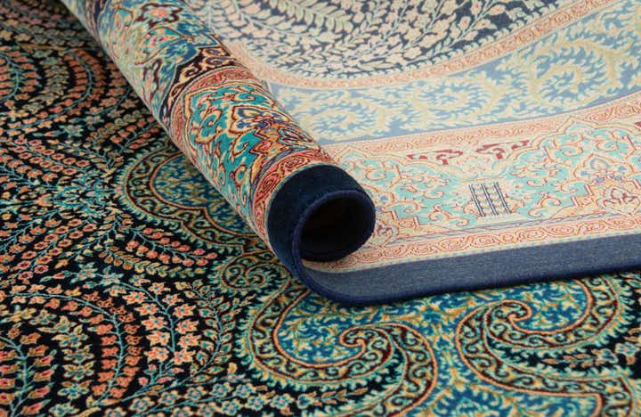 3' 3 x 4' 10 Ghom Design Rug