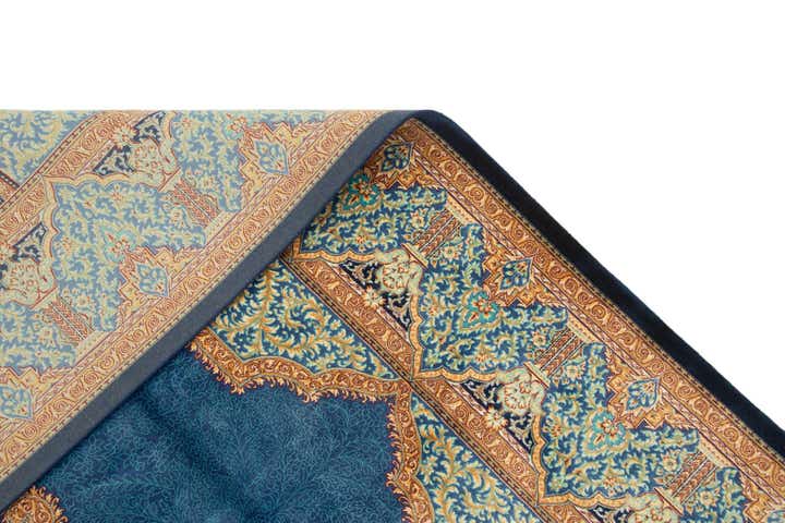 4' 9 x 7' 5 Ghom Design Rug