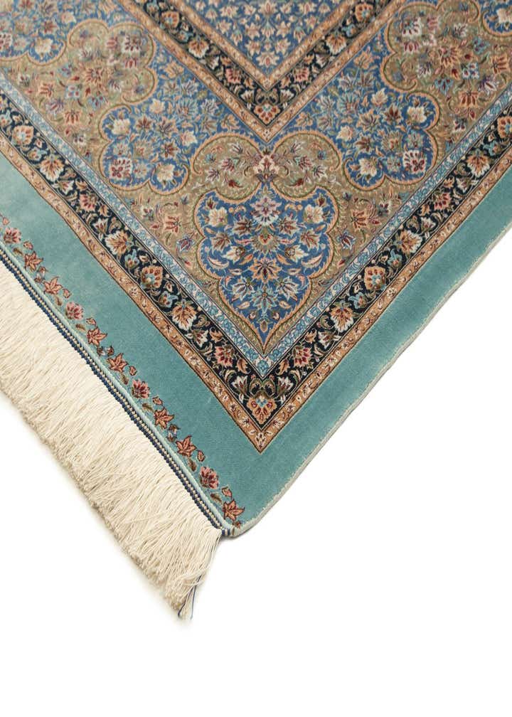 6' 6 x 9' 7 Ghom Design Rug