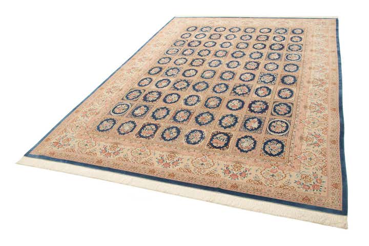 7' 11 x 11' 4 Ghom Design Rug