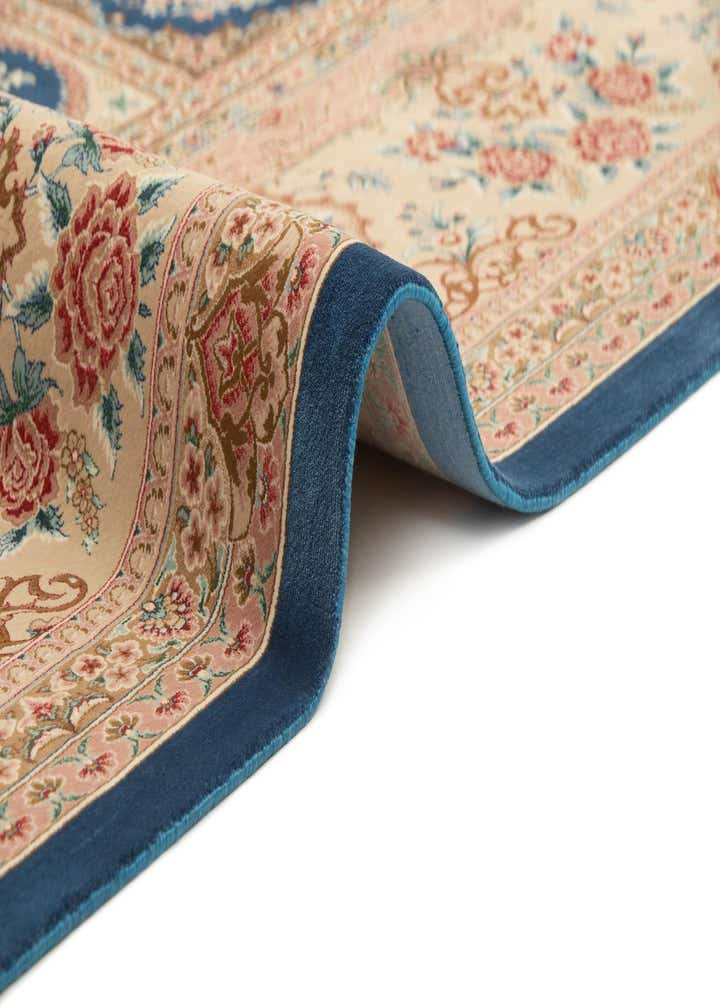7' 11 x 11' 4 Ghom Design Rug