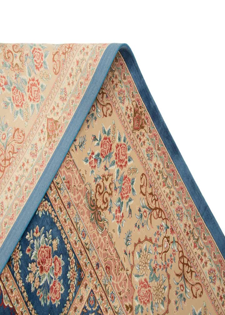 7' 11 x 11' 4 Ghom Design Rug
