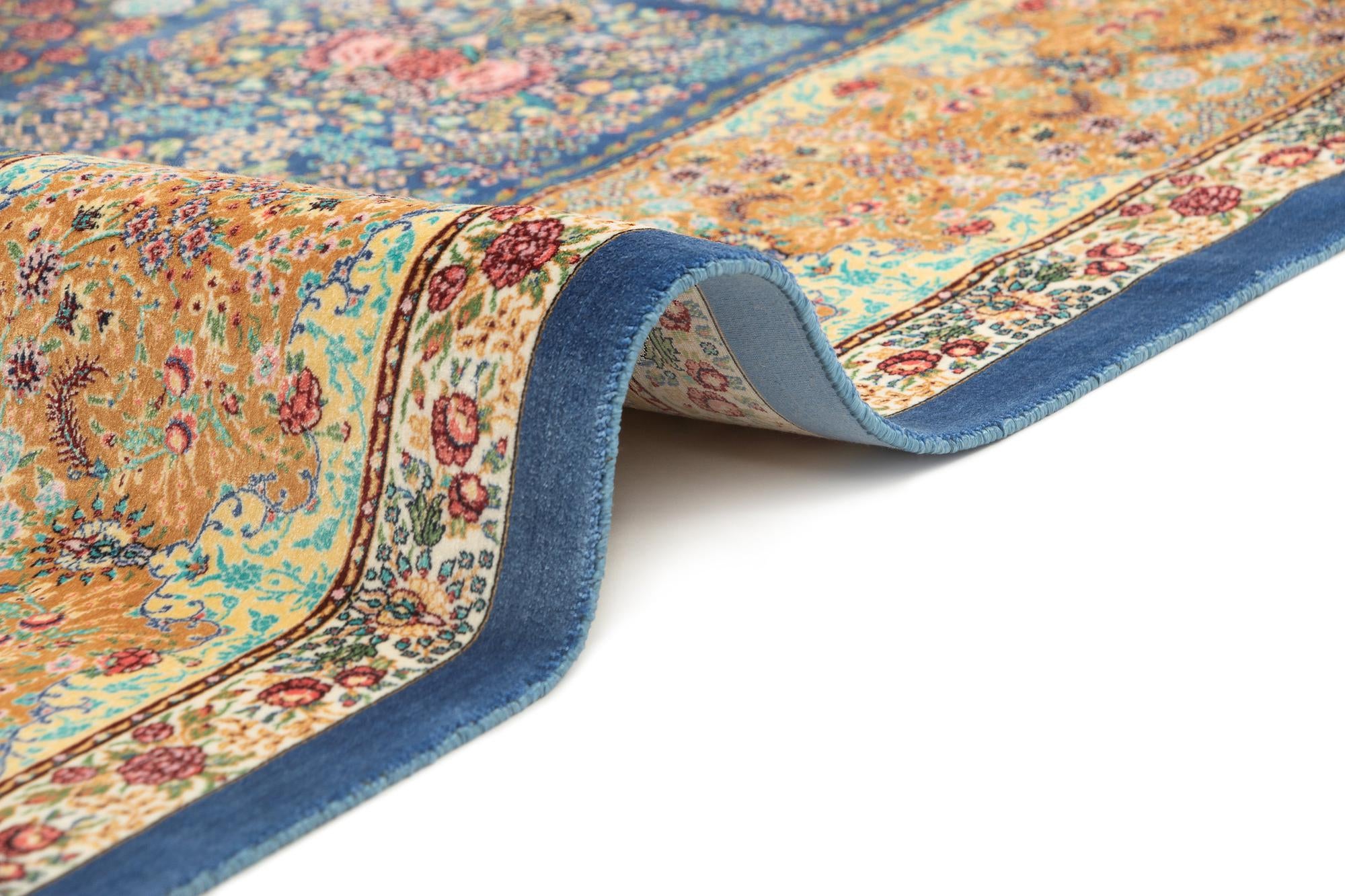 4' 10 x 7' 5 Ghom Design Rug