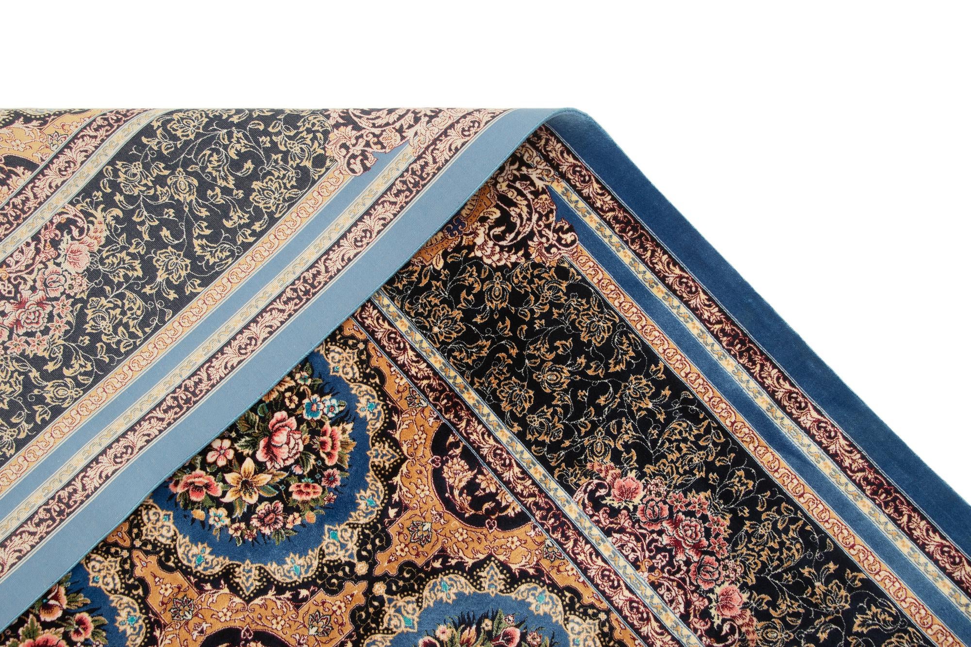 6' 6 x 9' 7 Ghom Design Rug