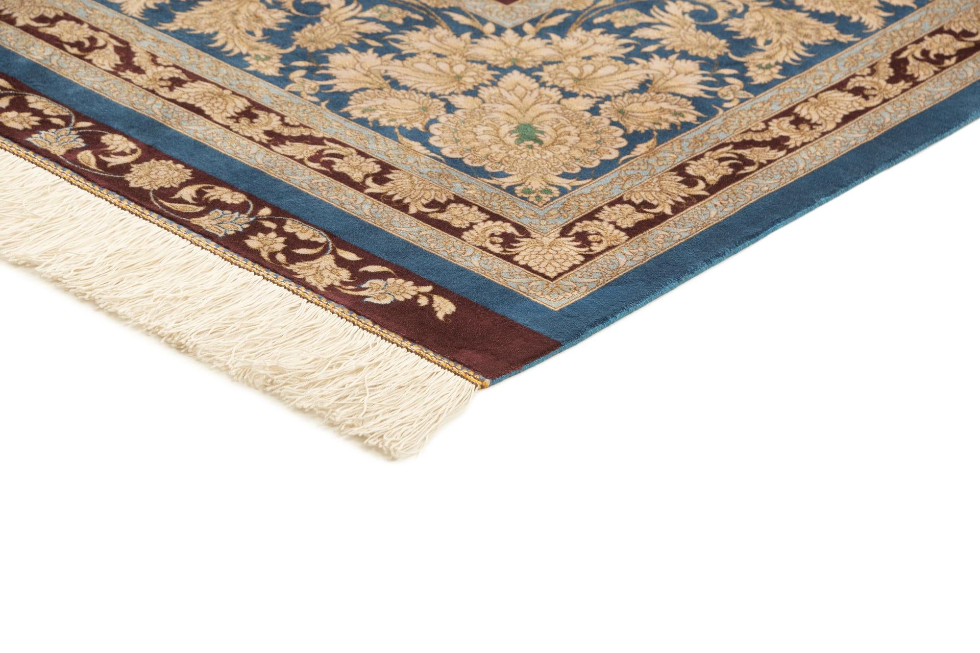 6' 8 x 9' 10 Ghom Design Rug