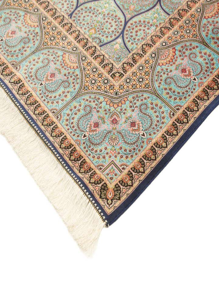6' 4 x 9' 9 Ghom Design Rug