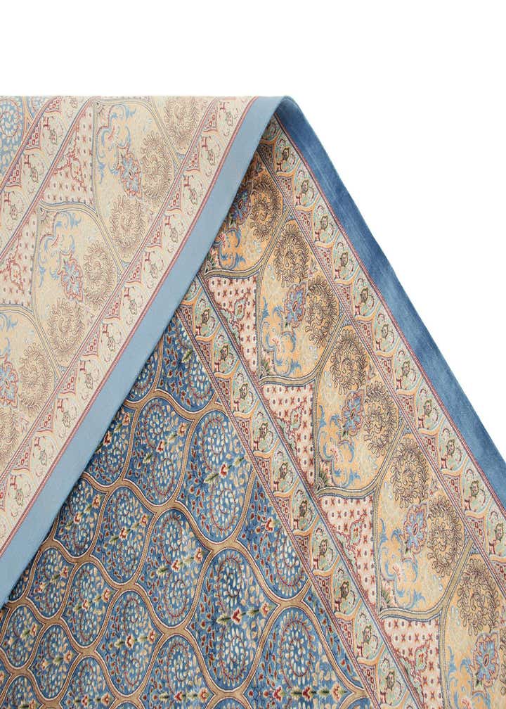 6' 6 x 9' 8 Ghom Design Rug