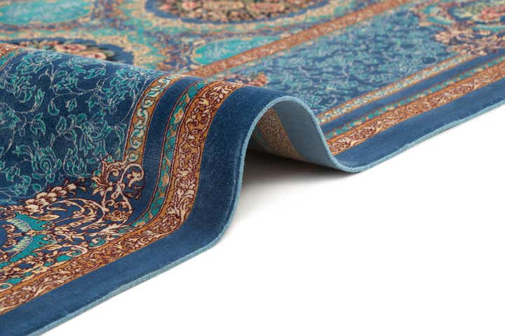 6' 6 x 9' 7 Ghom Design Rug