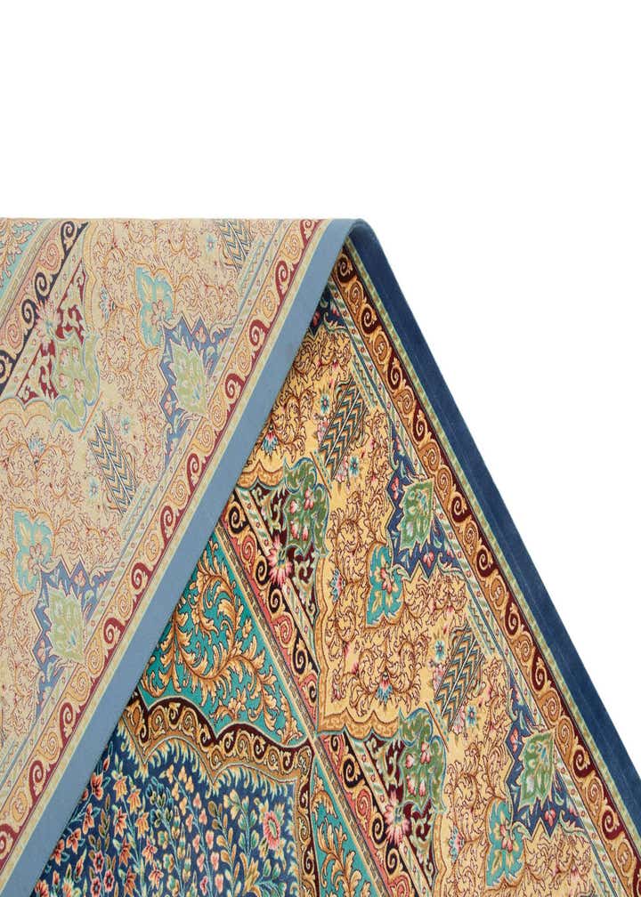 6' 6 x 9' 8 Ghom Design Rug