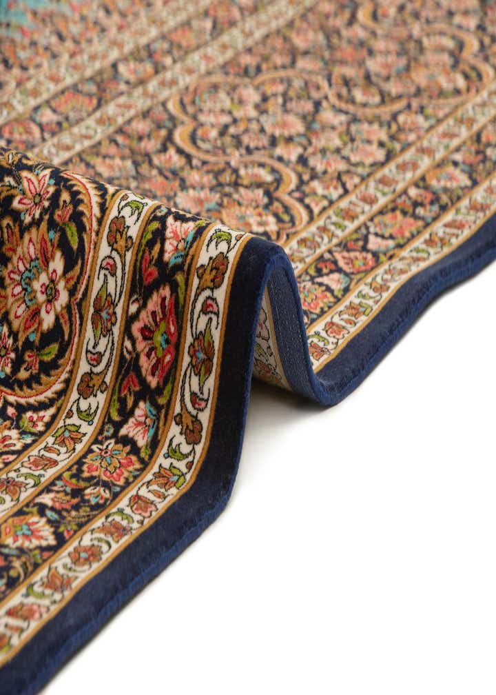 8' 1 x 11' 4 Ghom Design Rug