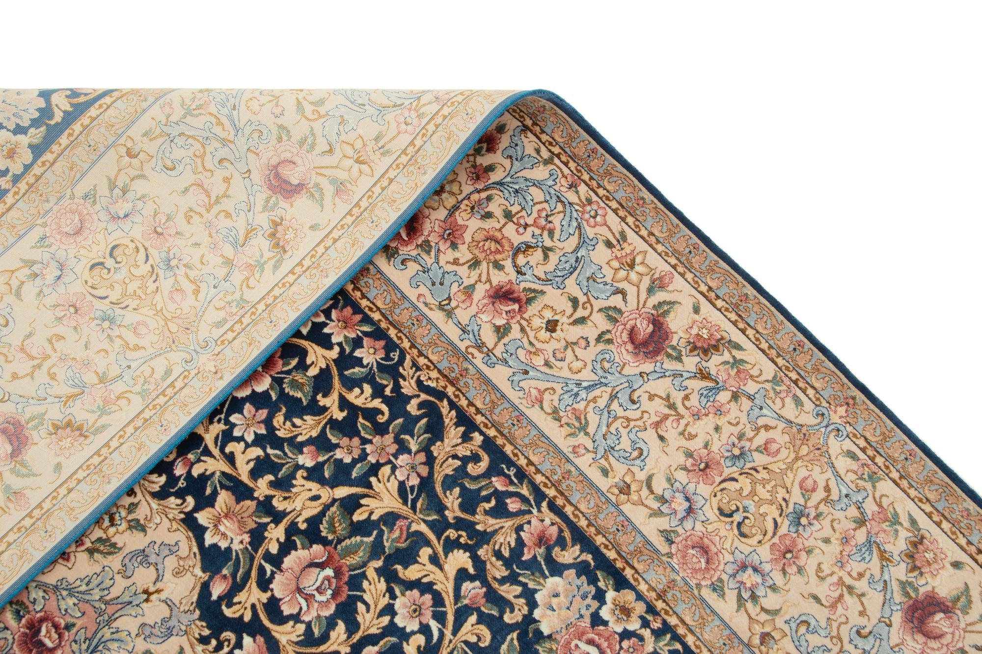 4' 10 x 7' 1 Ghom Design Rug