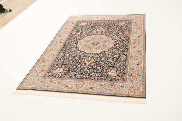 4' 10 x 7' 1 Ghom Design Rug