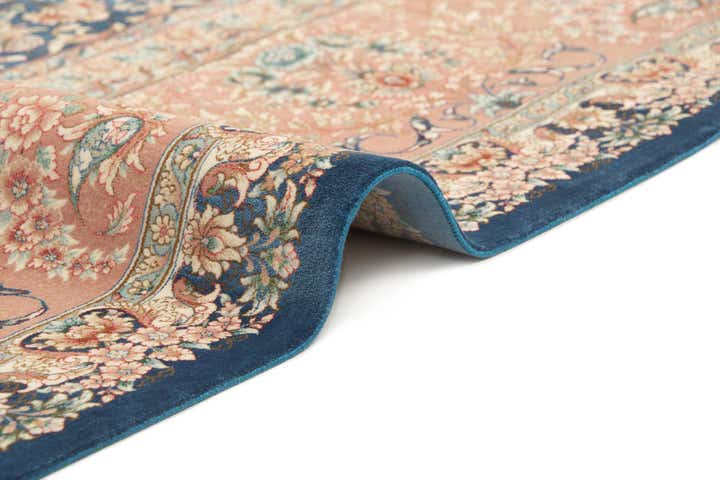 7' 11 x 11' 1 Ghom Design Rug
