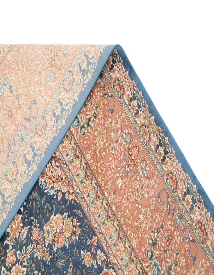 Detail image of 7' 11 x 11' 1 Ghom Design Rug