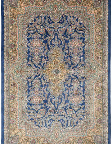 4' 10 x 7' 5 Ghom Design Rug