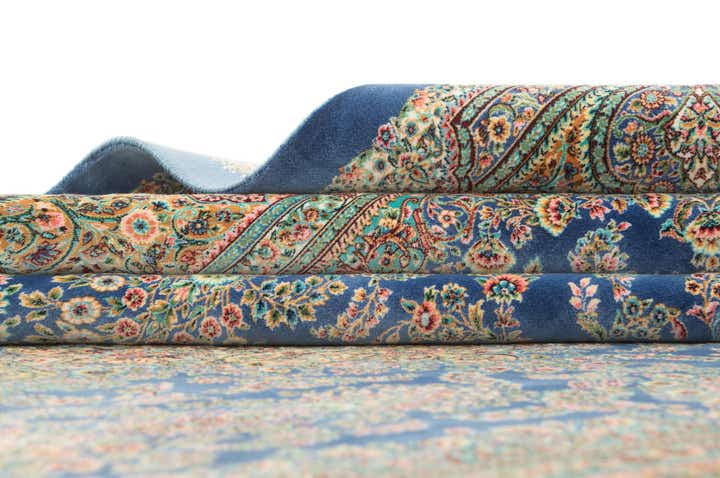 4' 10 x 7' 5 Ghom Design Rug