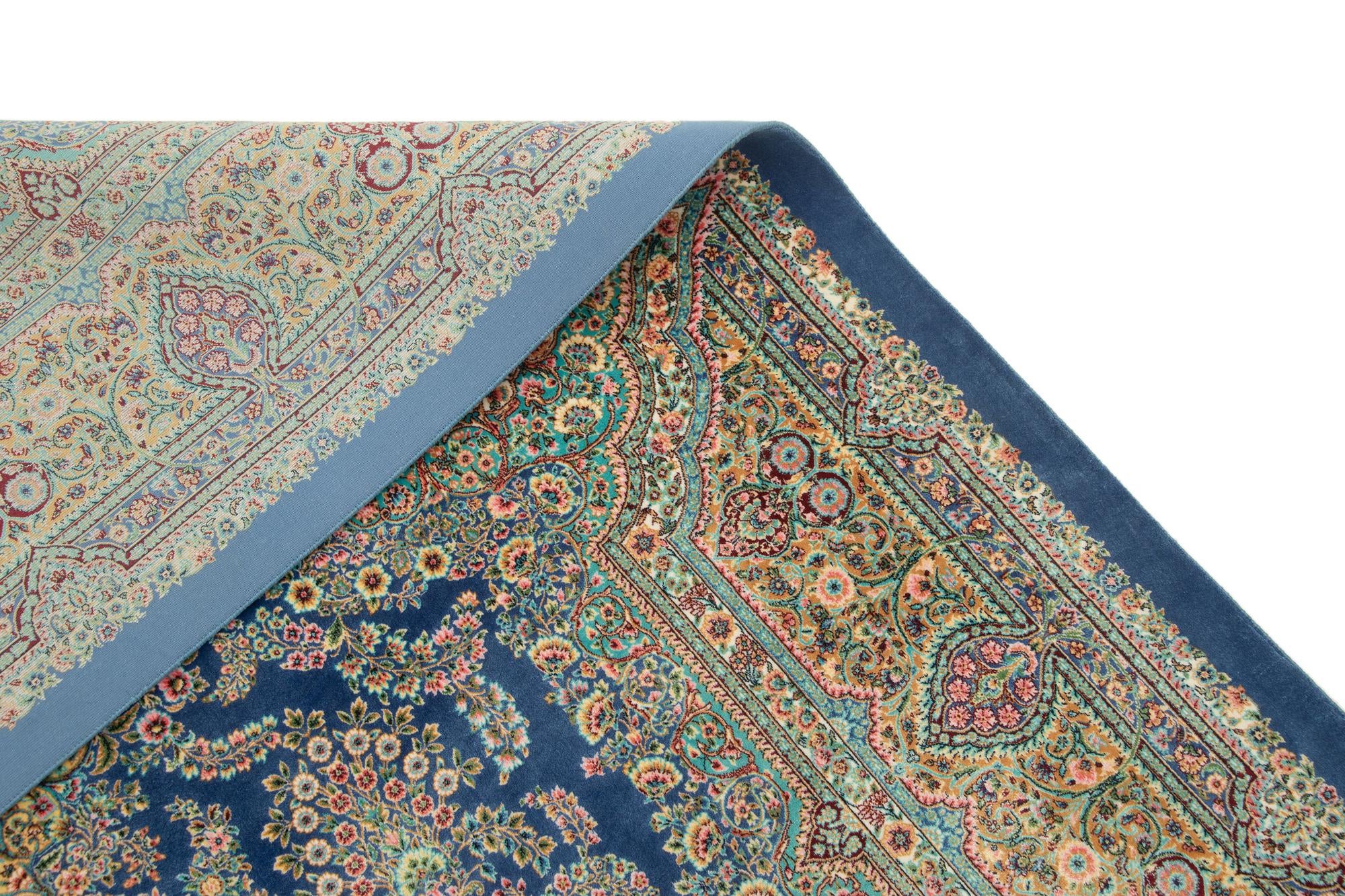 4' 10 x 7' 5 Ghom Design Rug