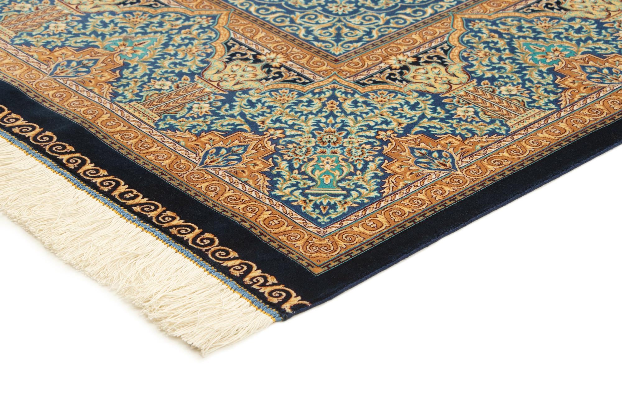 6' 6 x 9' 8 Ghom Design Rug