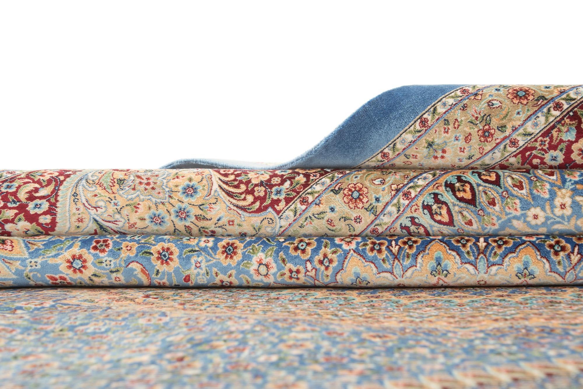 6' 6 x 9' 7 Ghom Design Rug