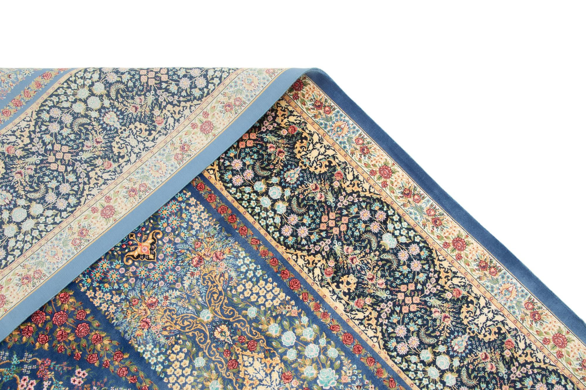 6' 6 x 9' 8 Ghom Design Rug