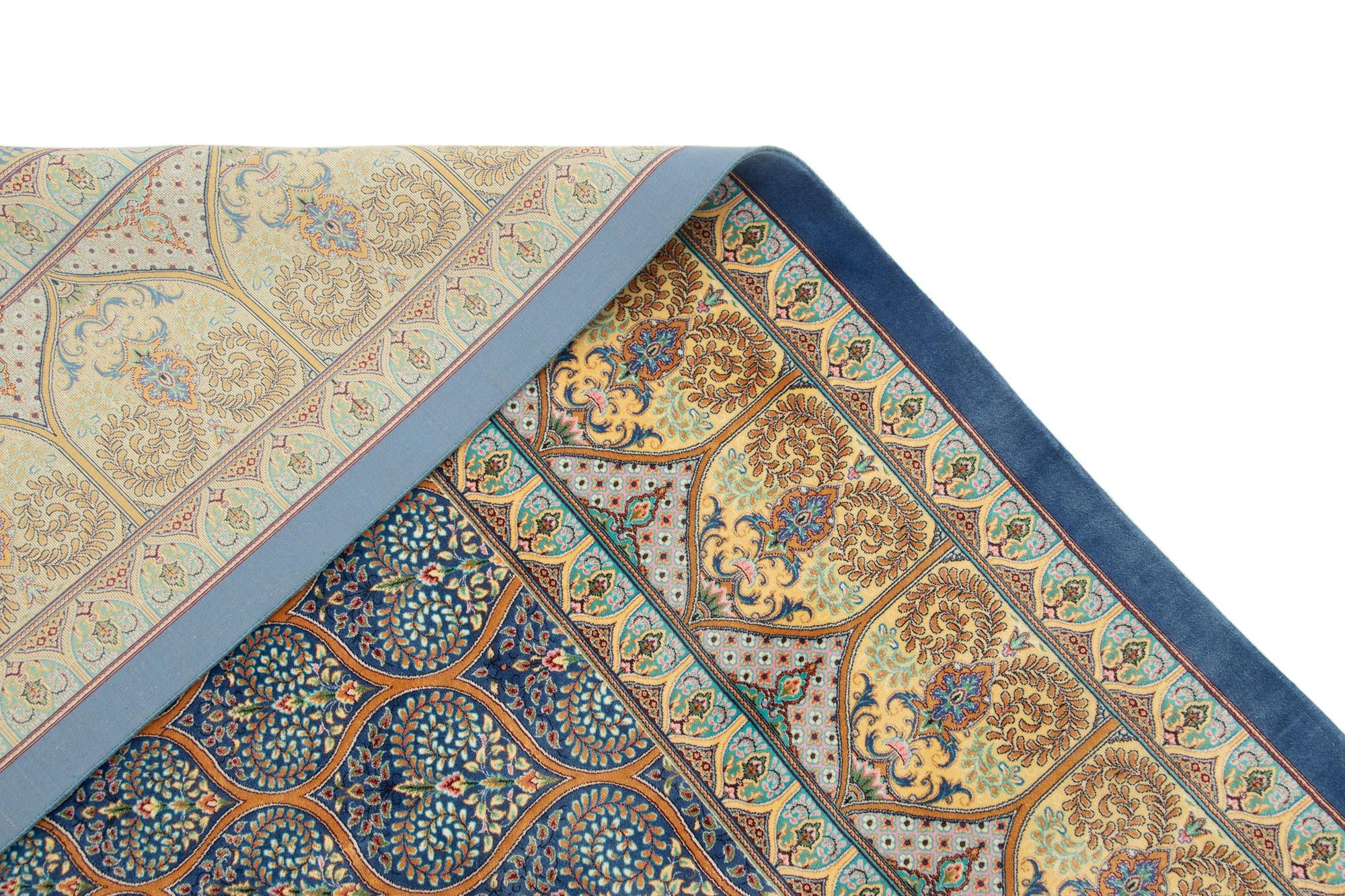 6' 6 x 9' 6 Ghom Design Rug