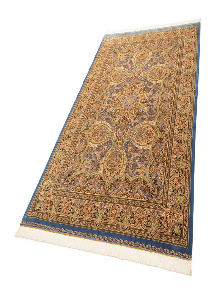6' 6 x 9' 7 Ghom Design Rug