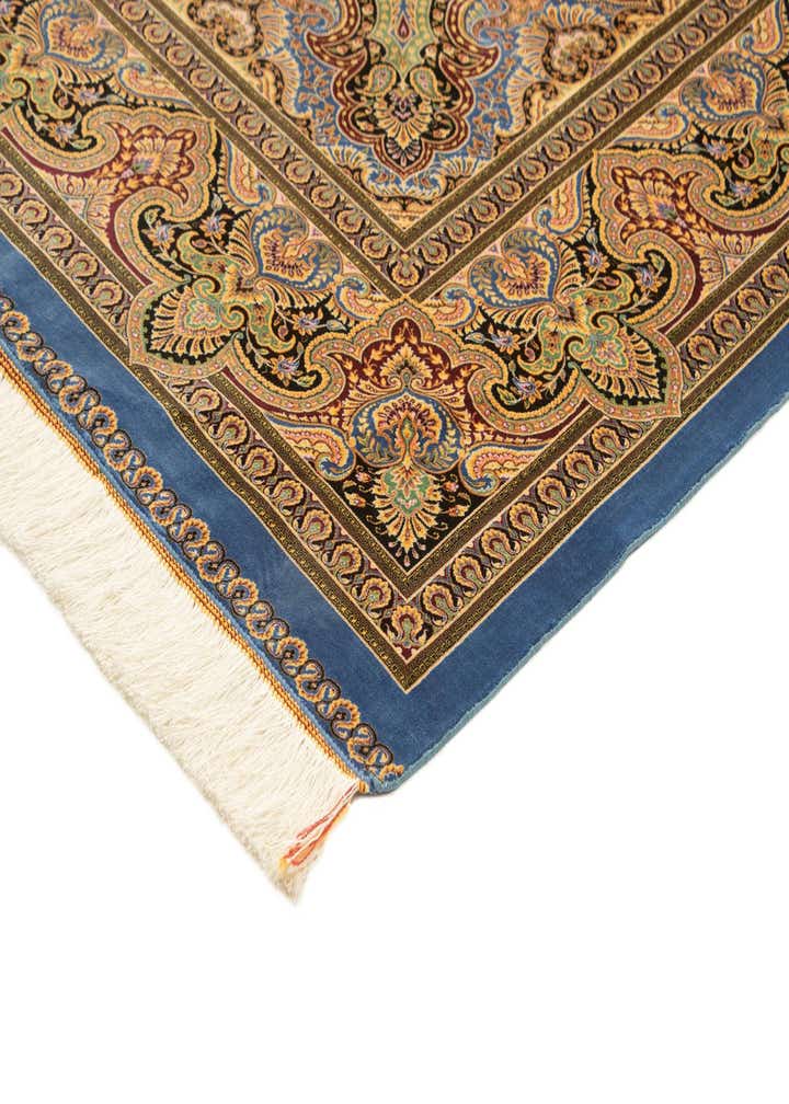 6' 6 x 9' 7 Ghom Design Rug