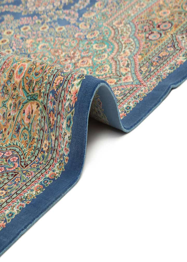 6' 6 x 9' 8 Ghom Design Rug