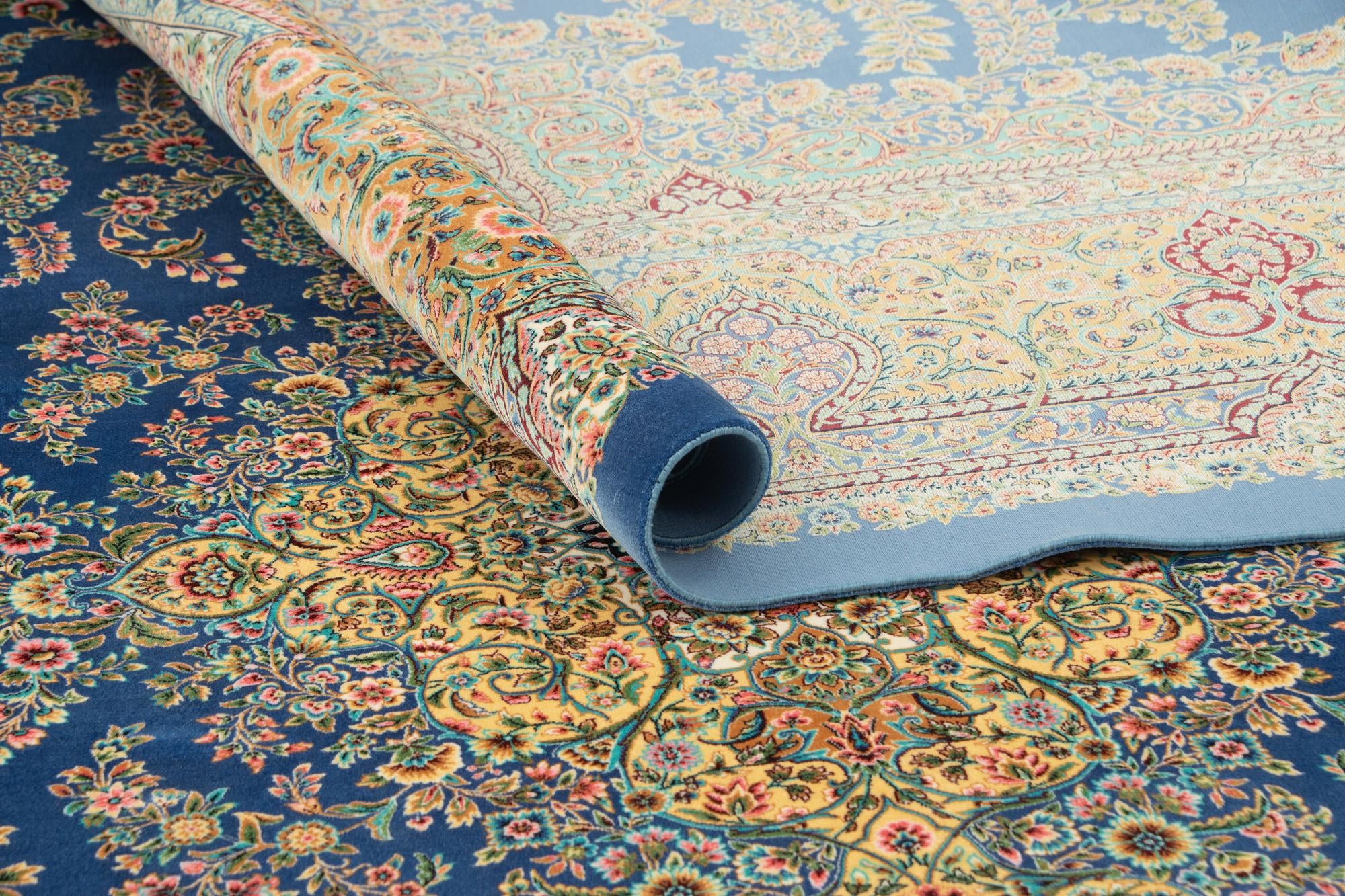 6' 6 x 9' 8 Ghom Design Rug