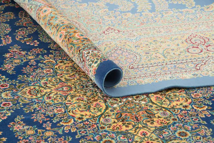 6' 6 x 9' 8 Ghom Design Rug