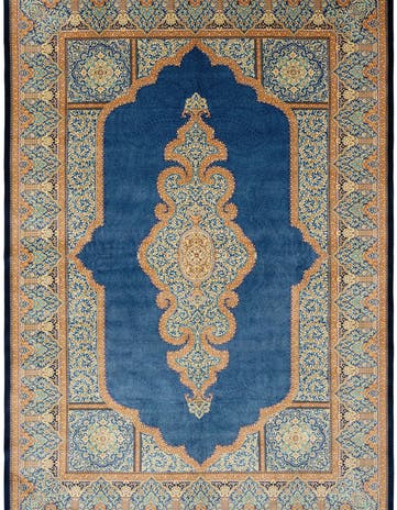 6' 5 x 9' 7 Ghom Design Rug