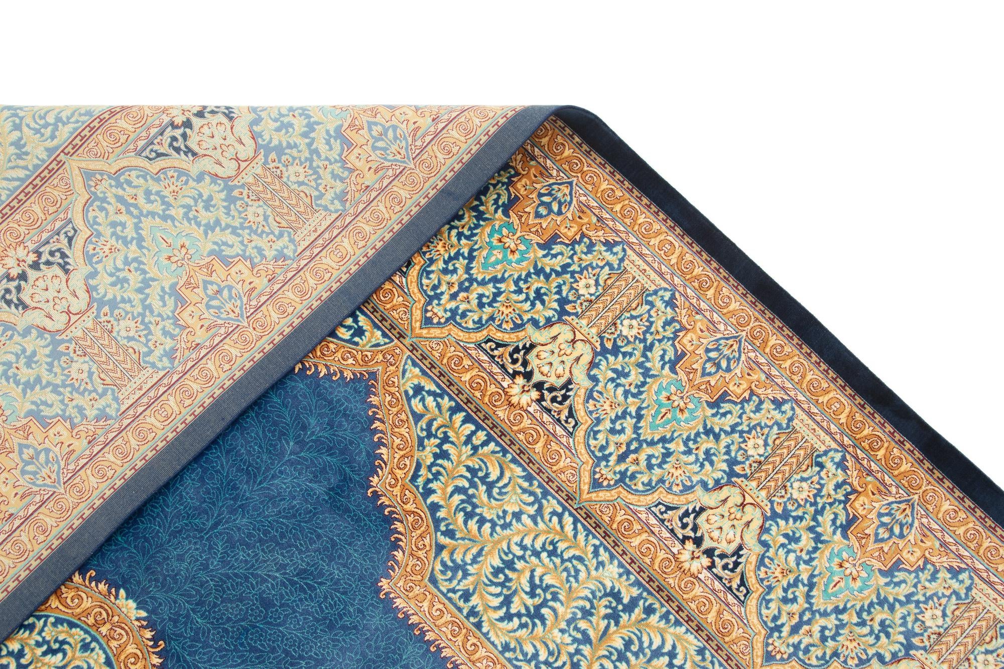 6' 5 x 9' 7 Ghom Design Rug