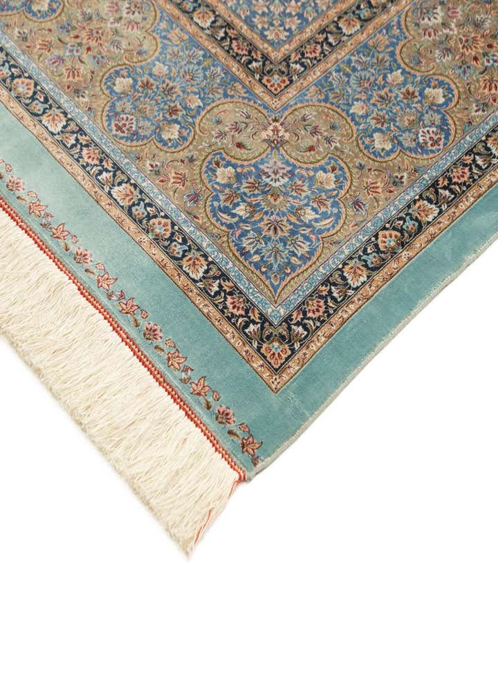 6' 6 x 9' 7 Ghom Design Rug