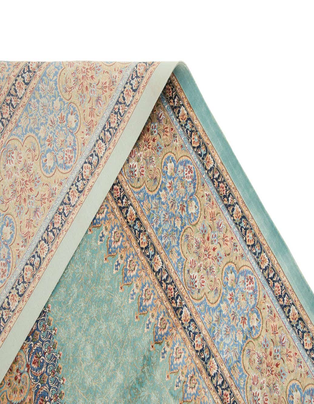 6' 6 x 9' 7 Ghom Design Rug