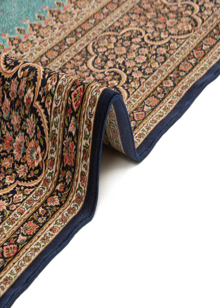 8' 2 x 11' 2 Ghom Design Rug