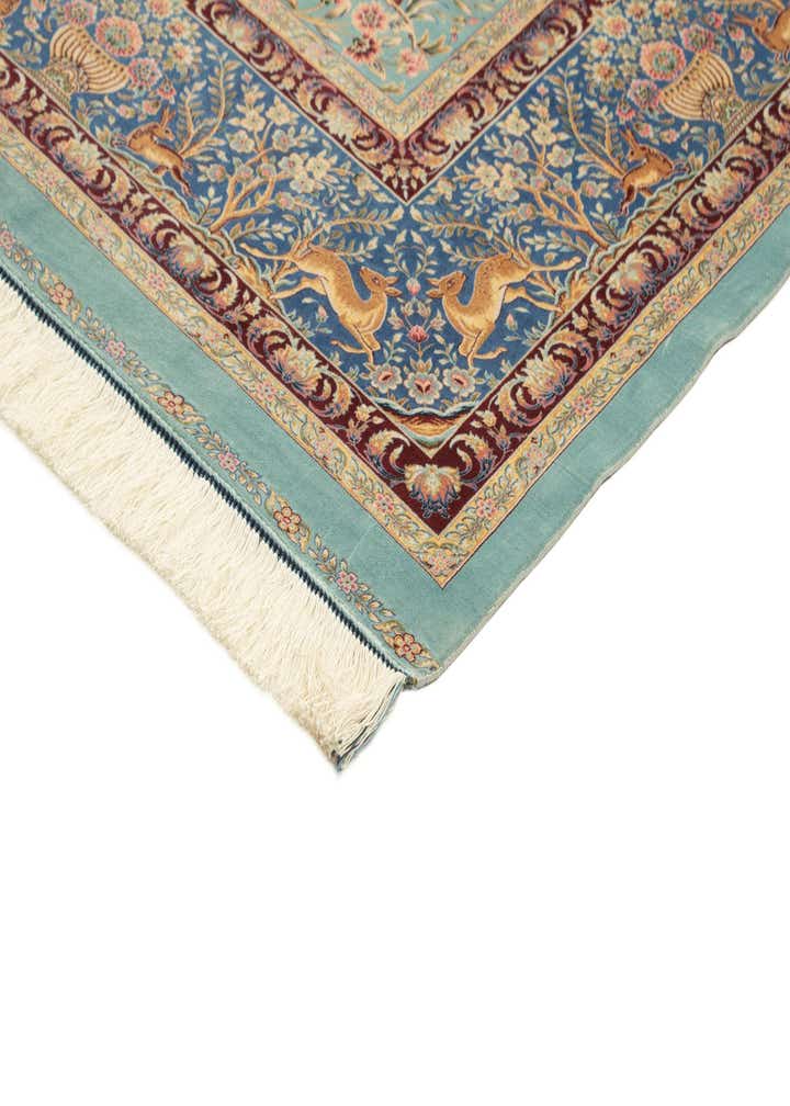 6' 6 x 9' 7 Ghom Design Rug