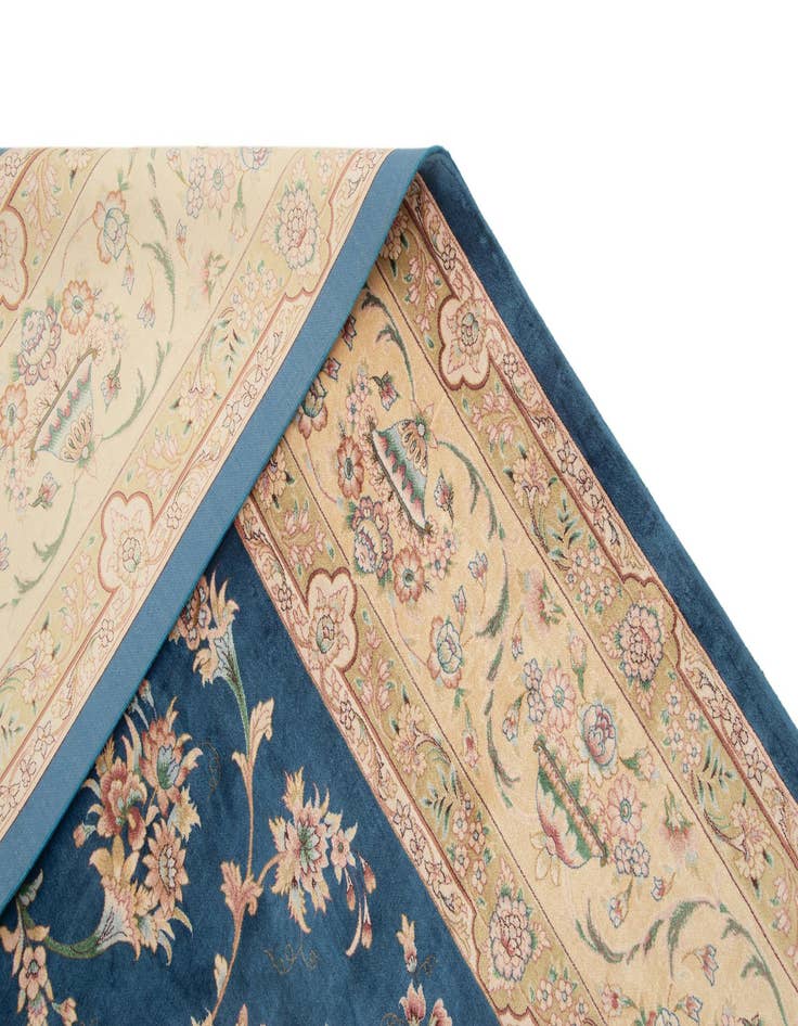 Detail image of 6' 3 x 10' 1 Ghom Design Rug