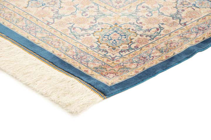 6' 3 x 9' 7 Ghom Design Rug