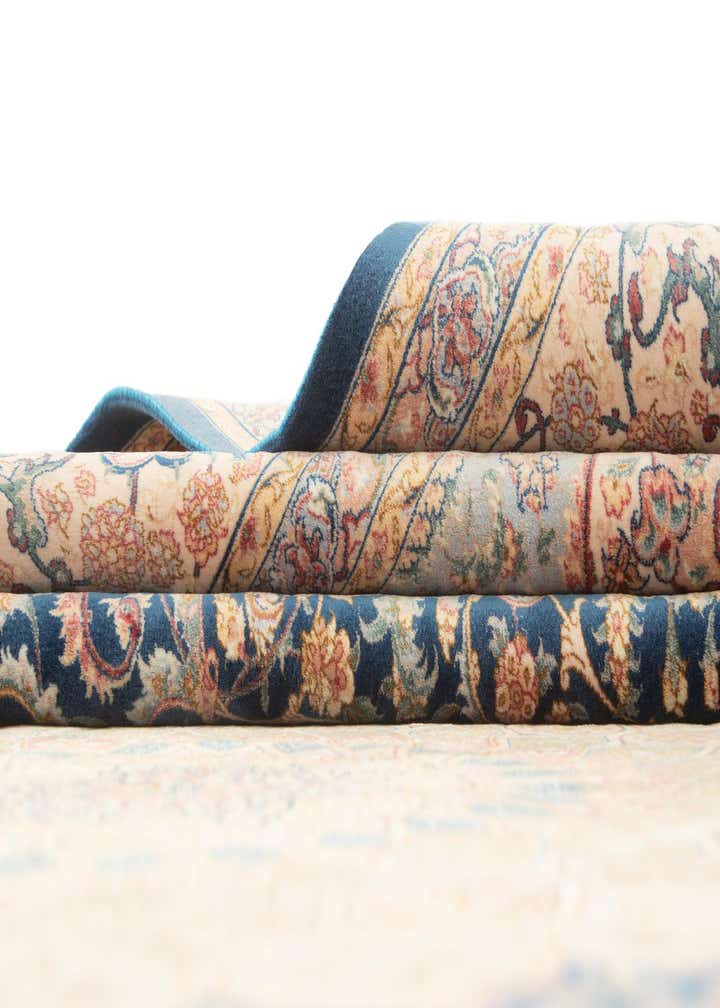6' 3 x 9' 7 Ghom Design Rug