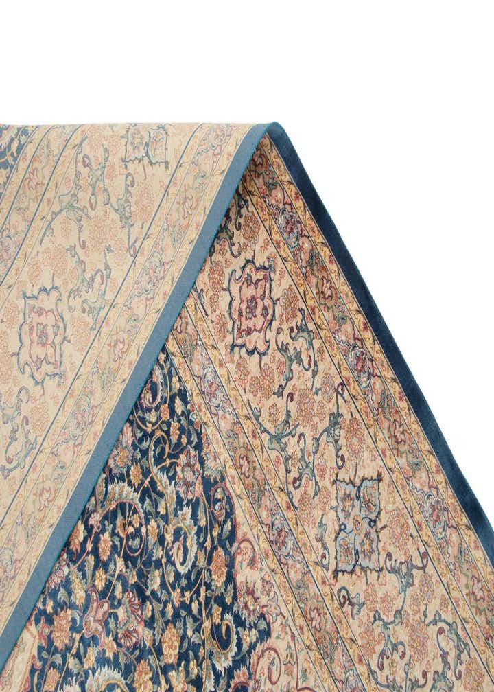 6' 3 x 9' 7 Ghom Design Rug