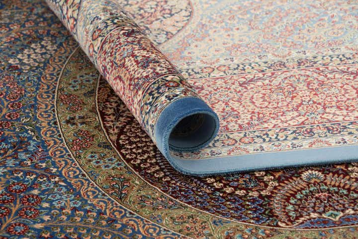 4' 10 x 7' 5 Ghom Design Rug
