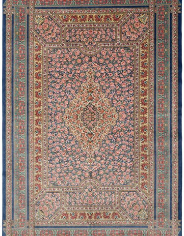6' 6 x 9' 8 Ghom Design Rug