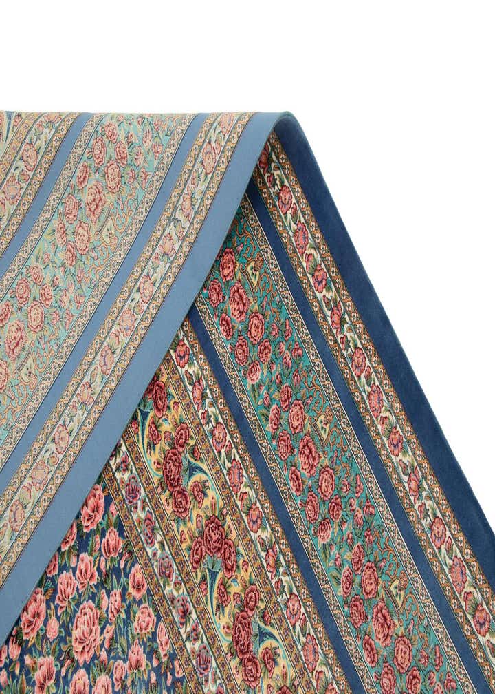 6' 6 x 9' 8 Ghom Design Rug