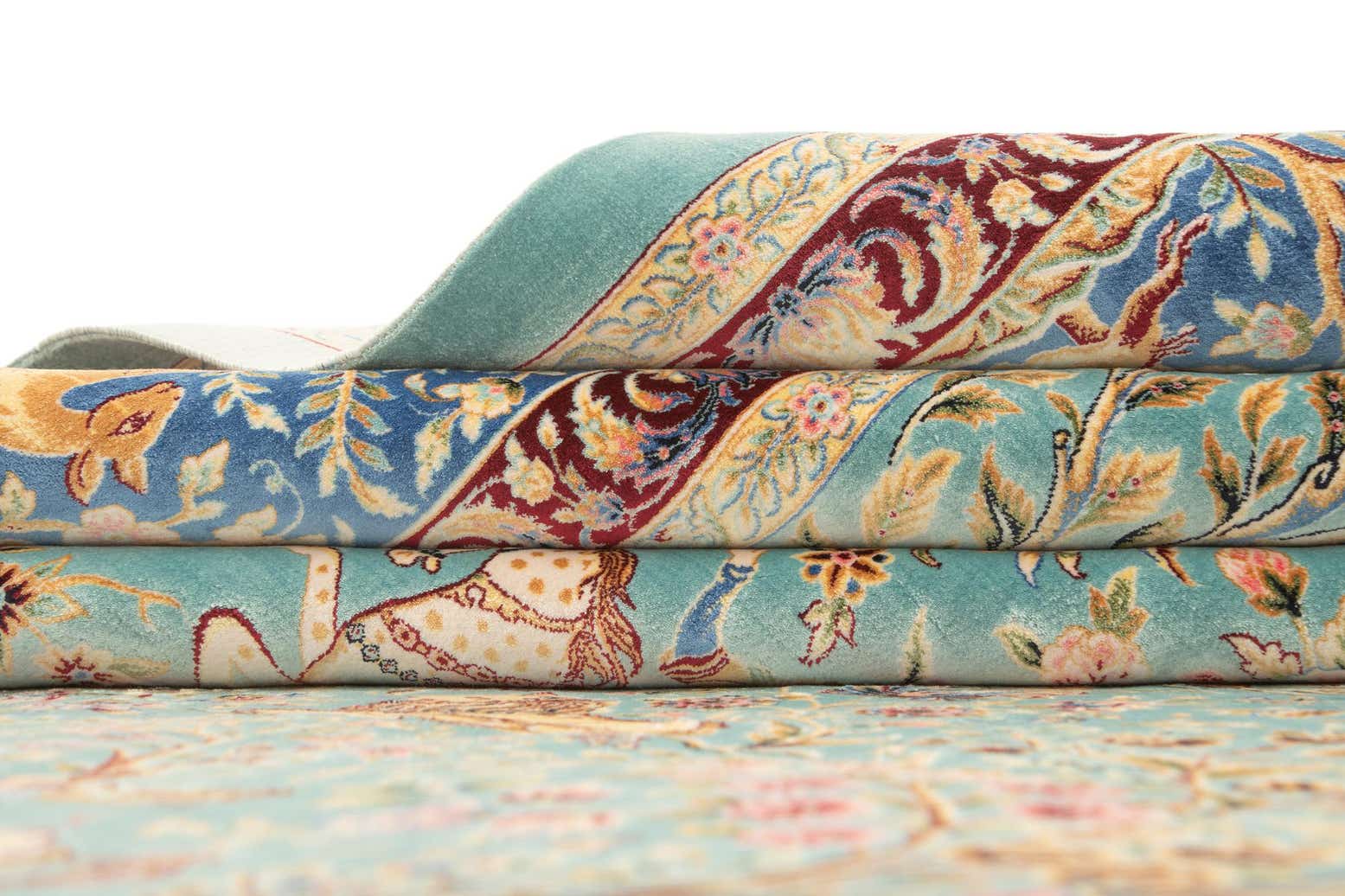6' 6 x 9' 7 Ghom Design Rug