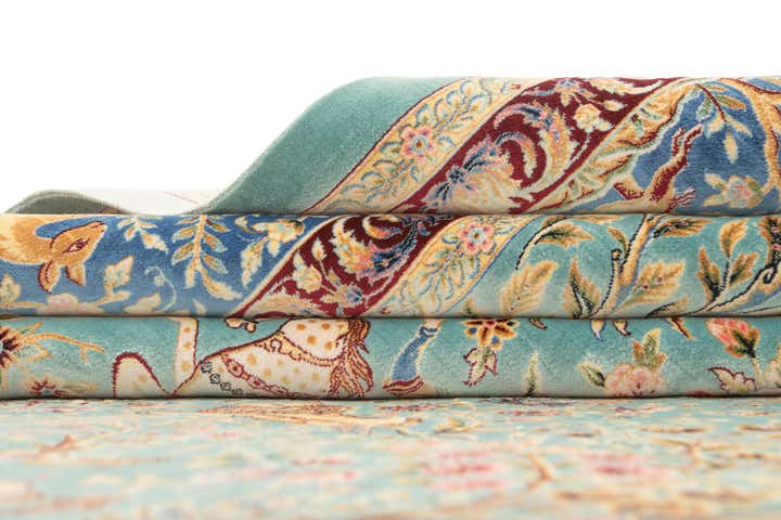 6' 6 x 9' 7 Ghom Design Rug